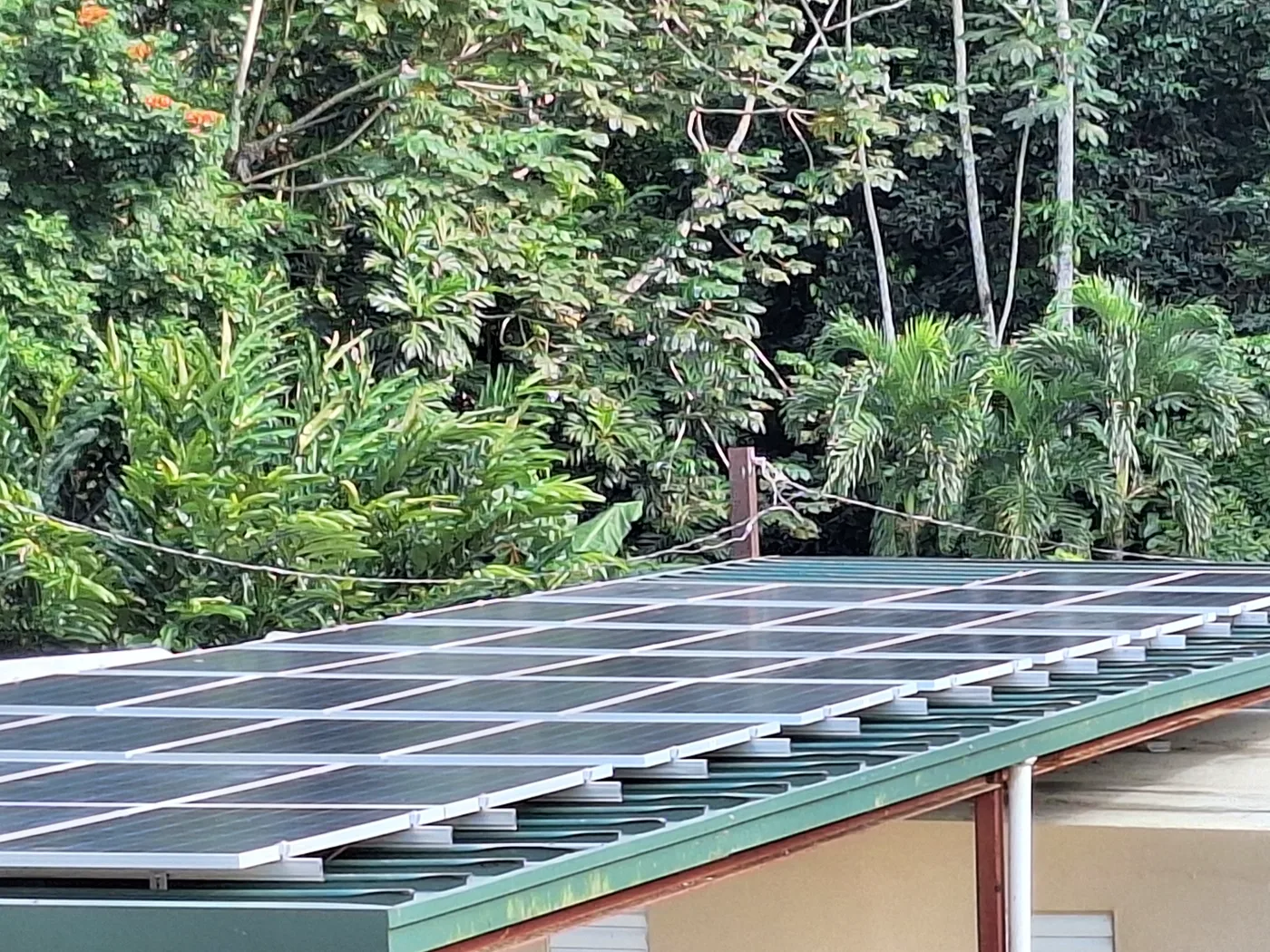 Solar Village Project resilience hub at Centro Buen Pastor, Puerto Rico