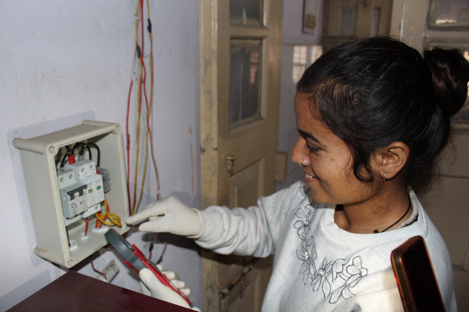 Women participating in the Solar Village Women's Empowerment program