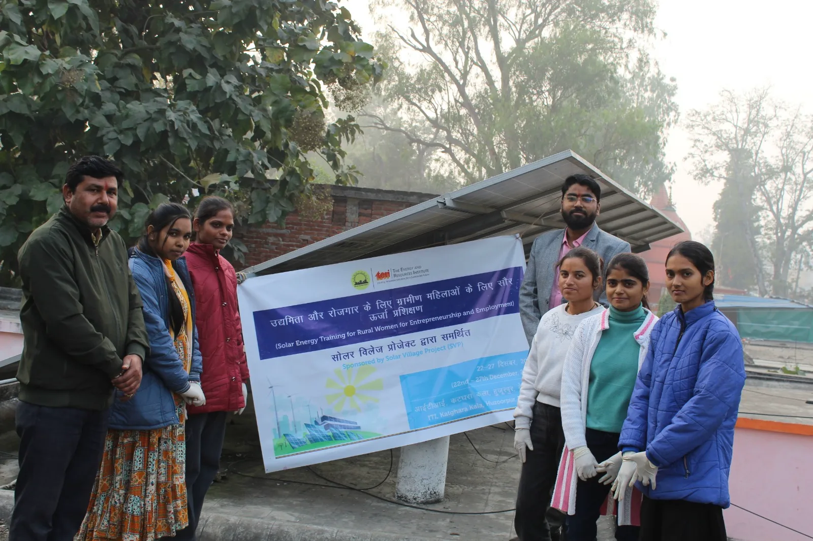A women-led solar training cohort